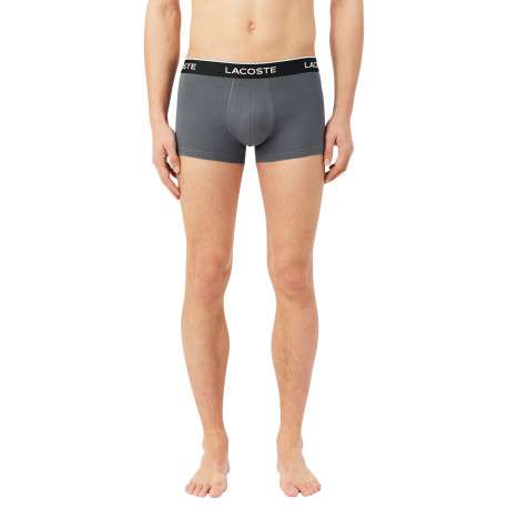 Lot de 3 boxers multicolores en coton pourvus d'une taille élastiquée - Image 5
