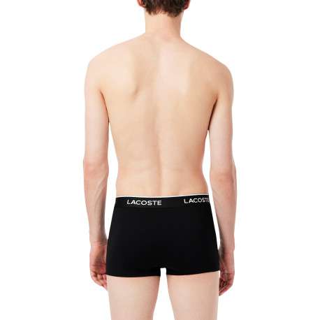 Lot de 3 boxers multicolores en coton avec une d'une taille élastiquée - Image 4