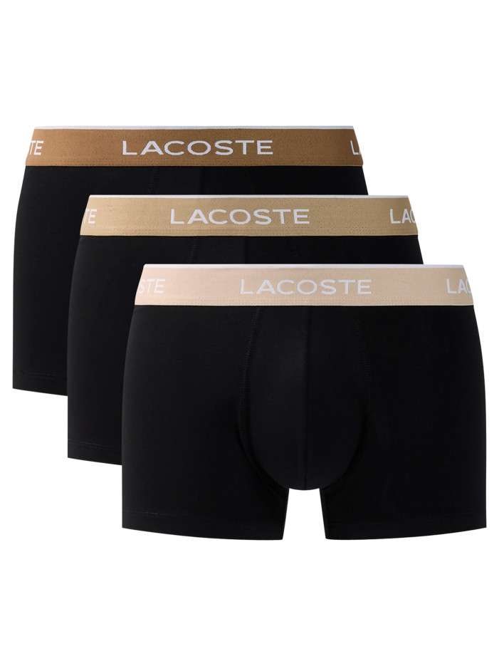 Lot de 3 boxers noirs en...