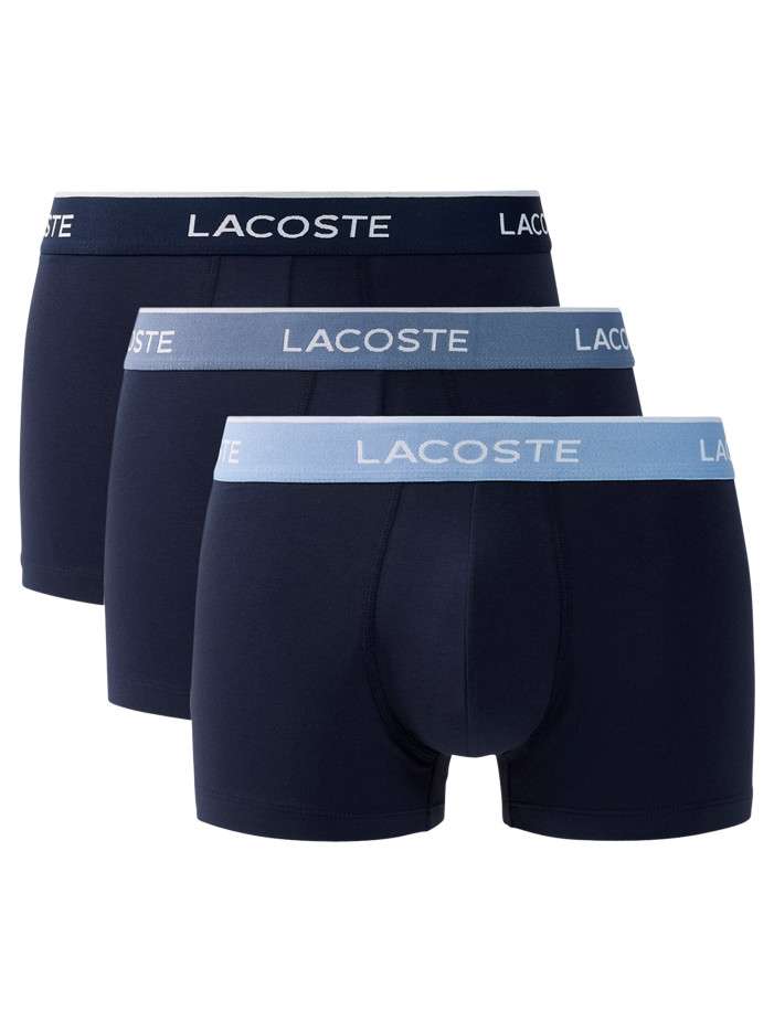 Lot de 3 boxers bleu marine...