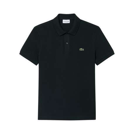 Polo Ph4012 en coton vert anglais à manches courtes et col boutonné