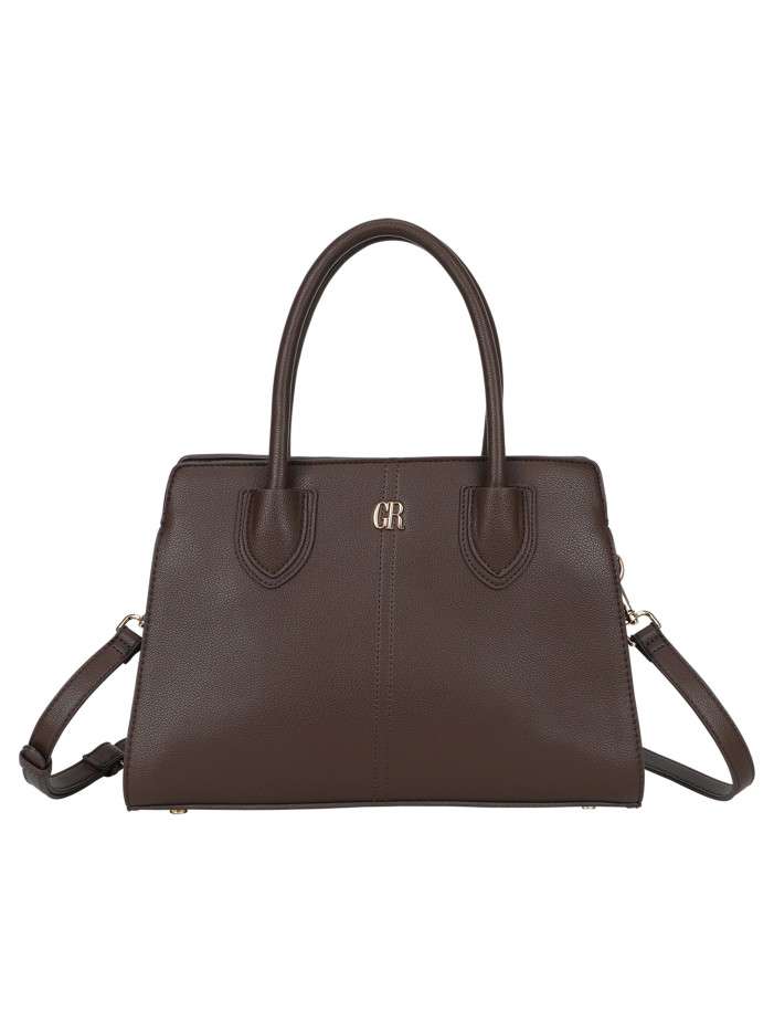 Sac à main marron en...