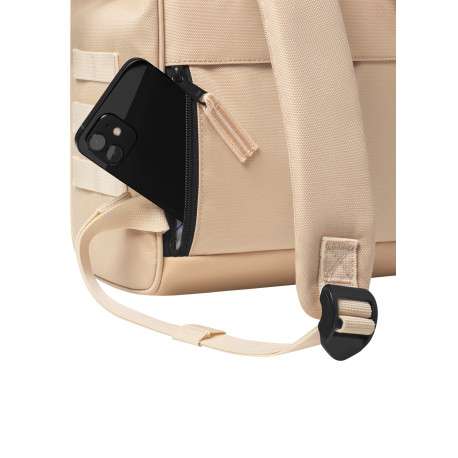 Sac à dos Adventurer Small Lobito beige uni avec 2 anses à rayures - Image 6