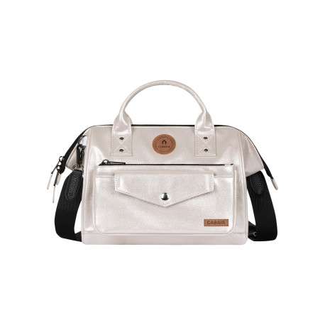 Sac à bandoulière Cross Body Medium Honolulu beige doré brillant