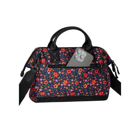 Sac à bandoulière Cross Body Medium Maupiti multicolore à imprimé floral - Image 3
