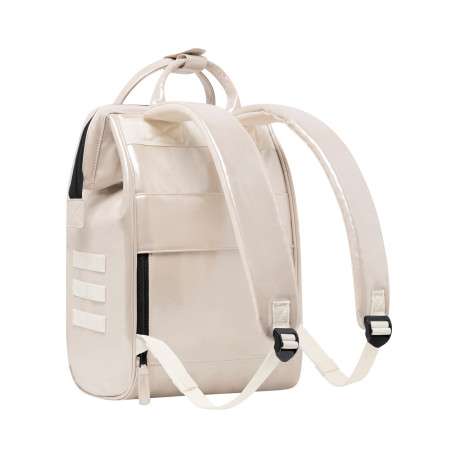 Sac à dos Adventurer Medium Honolulu beige doré brillant avec tissu déperlant - Image 4