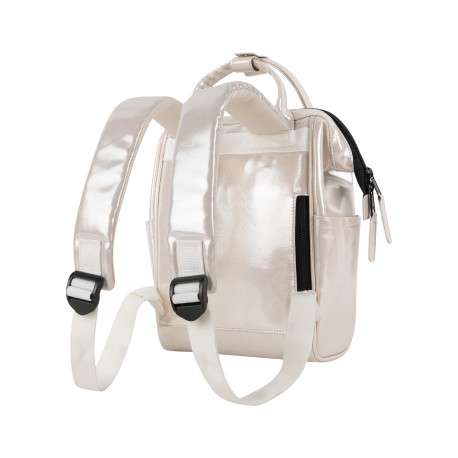 Sac à dos Adventurer XS Honolulu beige doré brillant avec tissu déperlant - Image 4