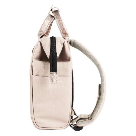 Sac à dos Adventurer XS Algiers beige uni muni de 2 logos bruns - Image 5