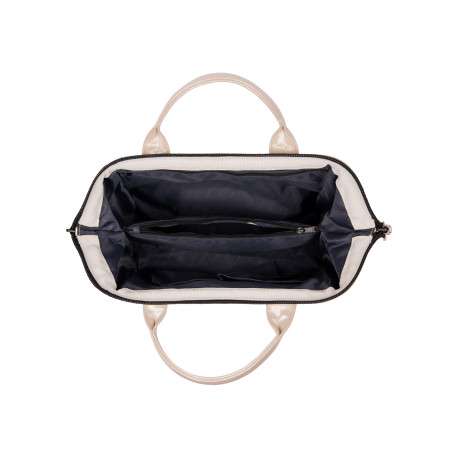 Sac à bandoulière Cross Body Small Honolulu beige doré brillant - Image 3