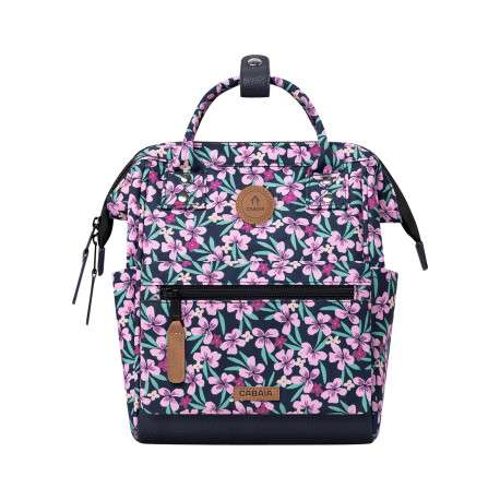 Sac à dos Adventurer XS Cagliari rose et bleu à imprimé floral