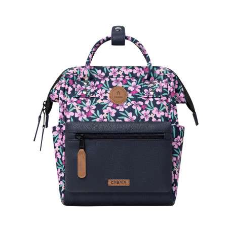 Sac à dos Adventurer XS Cagliari rose et bleu à imprimé floral - Image 2