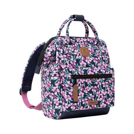 Sac à dos Adventurer XS Cagliari rose et bleu à imprimé floral - Image 3