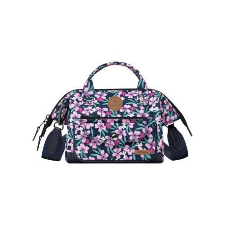 Sac à bandoulière Cross Body Small Cagliari rose et bleu à imprimé floral