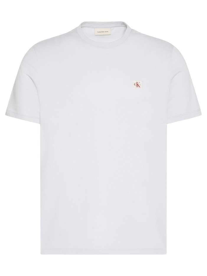 T-shirt blanc à col rond...
