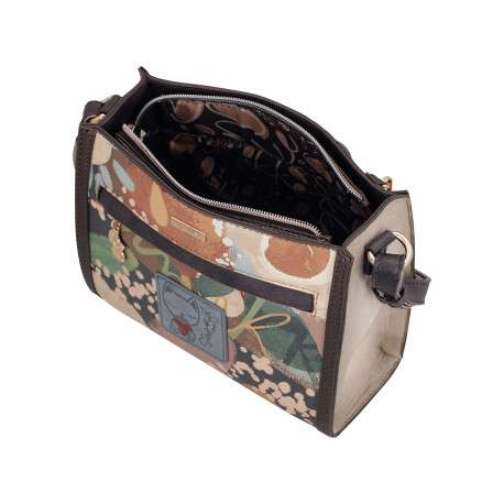 Sac à bandoulière marine à motifs pourvu d'une bandoulière réglable - Image 5