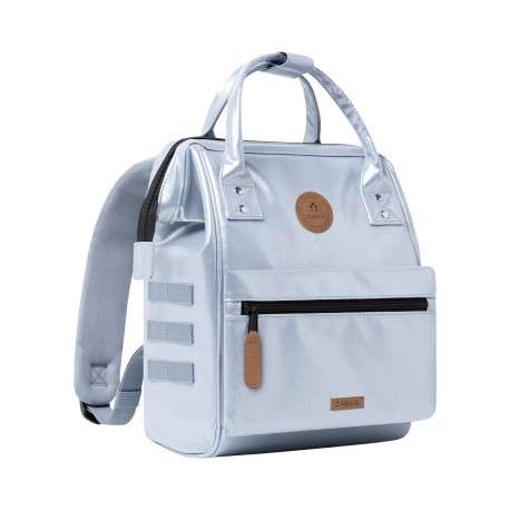 Sac à dos Adventurer Small Fiji bleu gris brillant avec tissu déperlant - Image 3