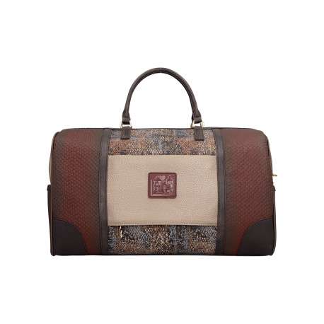 Sac weekender multicolores pourvu d'une large bandoulière réglable - Image 2