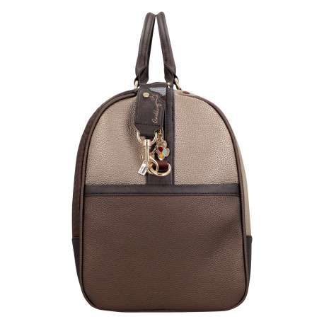 Sac weekender multicolores pourvu d'une large bandoulière réglable - Image 3