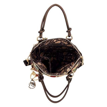 Sac à dos multicolore pourvu de larges bretelles à dos amovibles - Image 4