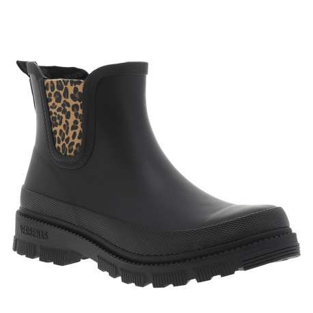 Bottines Lua Smooth Combi à talon décroché bas pourvues de goussets élastiqués - Image 2