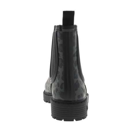 Boots Gaudi Smooth léopard à talon décroché bas pourvues de goussets élastiqués - Image 4