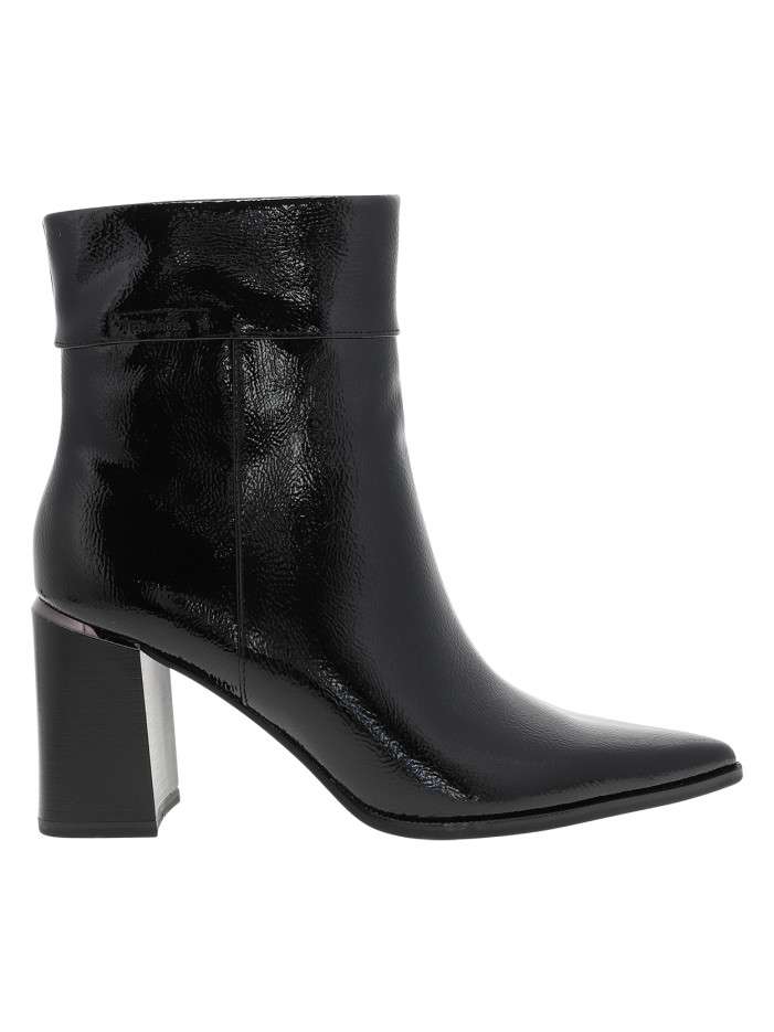 Bottines vernies noires à...