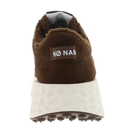 Baskets Carter Jogger en cuir marron à talon compensé bas pourvues de lacets - Image 4