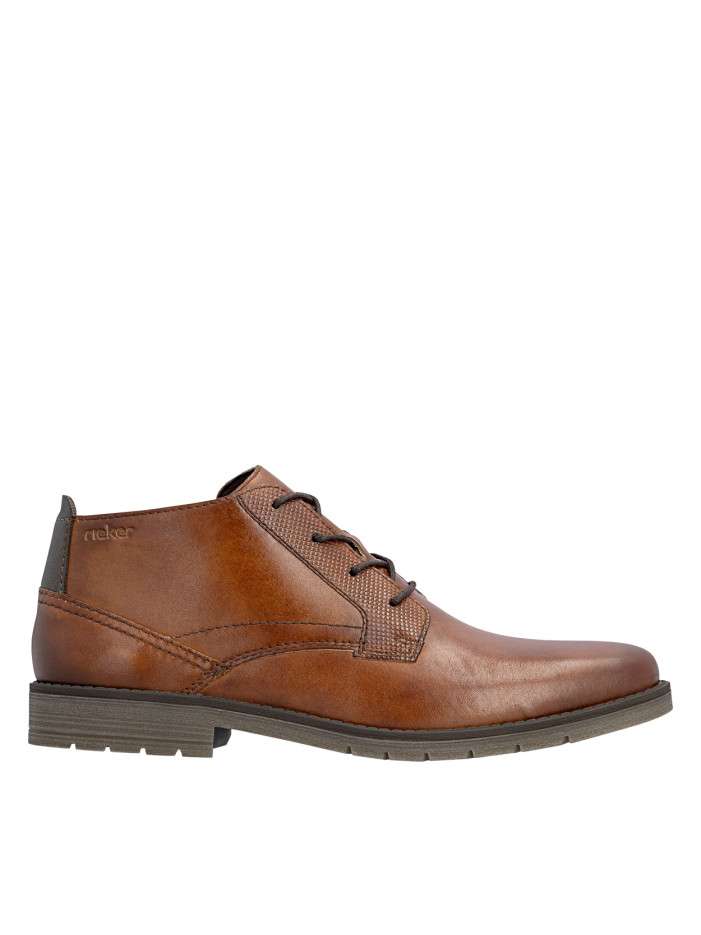 Derbies en cuir cognac...