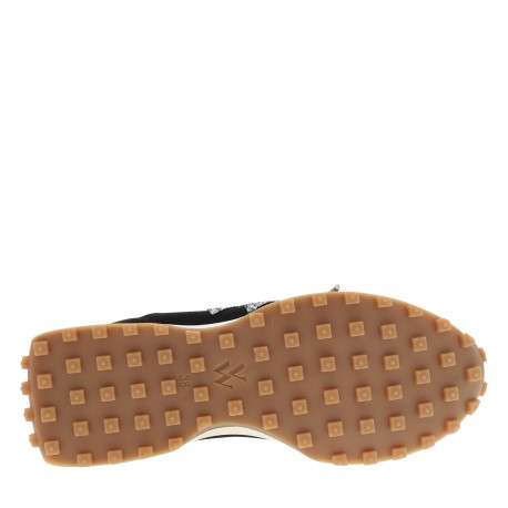 Baskets running Flow Initials beiges à talon plat avec le logo brillant - Image 6