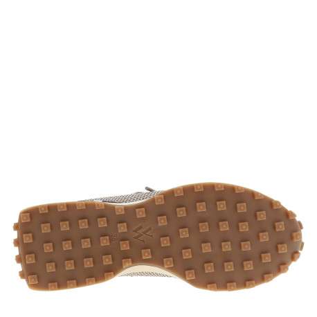 Baskets running Flow Emblem multicolores à talon plat munies de lacets - Image 6