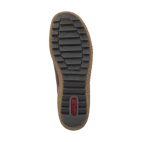 Sneakers en cuir cognac à talon plat pourvues d'une fermeture slip-on - Image 6