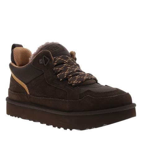 Baskets M Lowmel en cuir marron à talon plat pourvues de lacets épais - Image 2