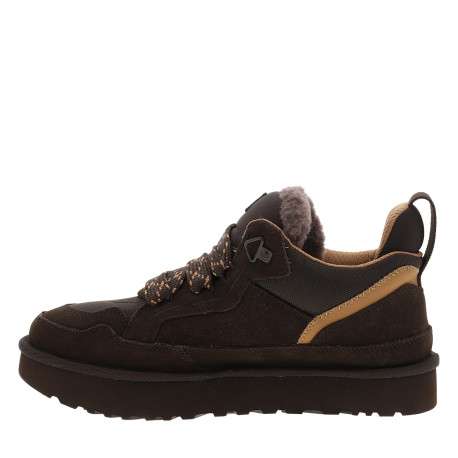Baskets M Lowmel en cuir marron à talon plat pourvues de lacets épais - Image 3
