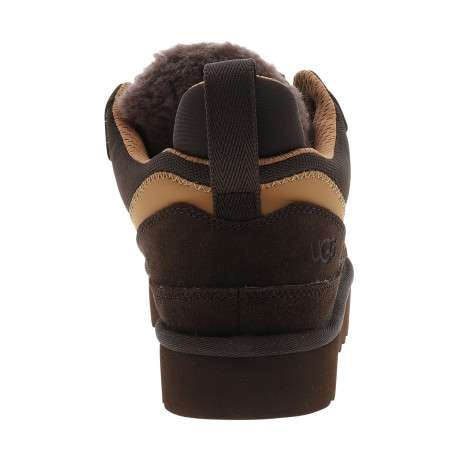 Baskets M Lowmel en cuir marron à talon plat pourvues de lacets épais - Image 4