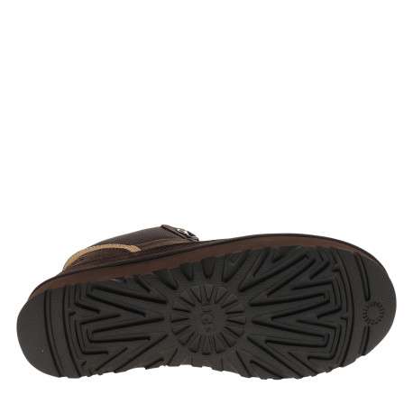 Baskets M Lowmel en cuir marron à talon plat pourvues de lacets épais - Image 6