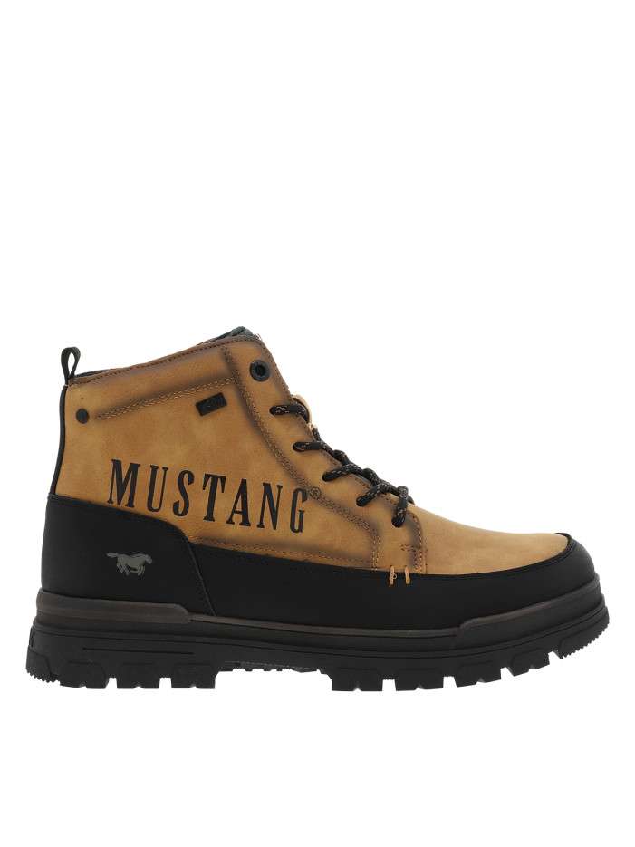 Bottines camel à talon...