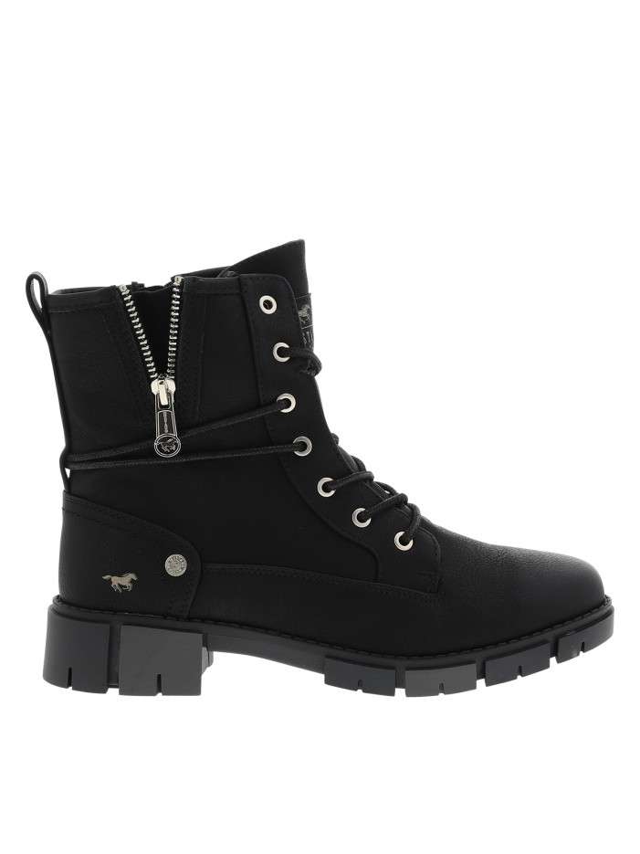 Bottines noires à talon...