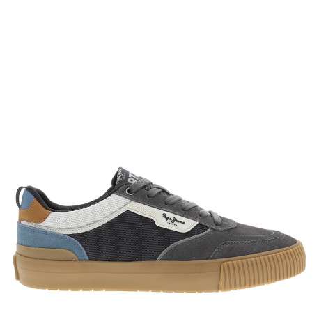 Tennis Nolan Essence grises à talon plat dotées de lacets plats
