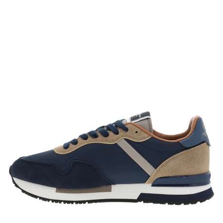 Baskets running Hailon Basic bleu marine à talon plat munies d'empiècements - Image 3