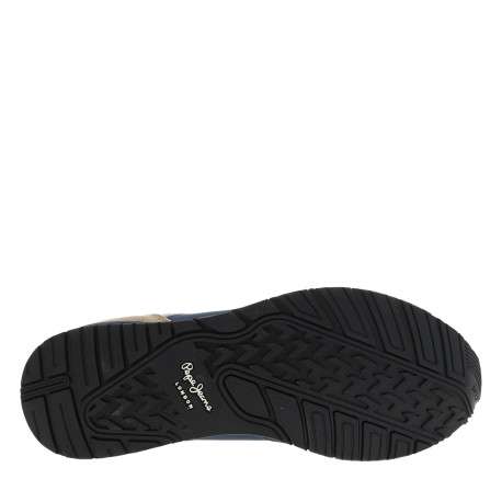 Baskets running Hailon Basic bleu marine à talon plat munies d'empiècements - Image 6