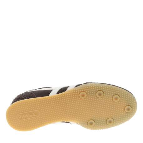 Tennis Sprinter en cuir marron à talon plat pourvues d'une fermeture à lacets - Image 6