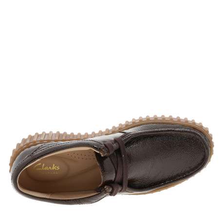 Mocassins Torhill Bee en cuir marron à talon plat munis de lacets plats - Image 5