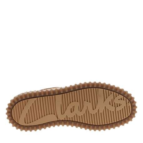 Mocassins Torhill Bee en cuir camel à talon plateau munis de lacets plats - Image 6