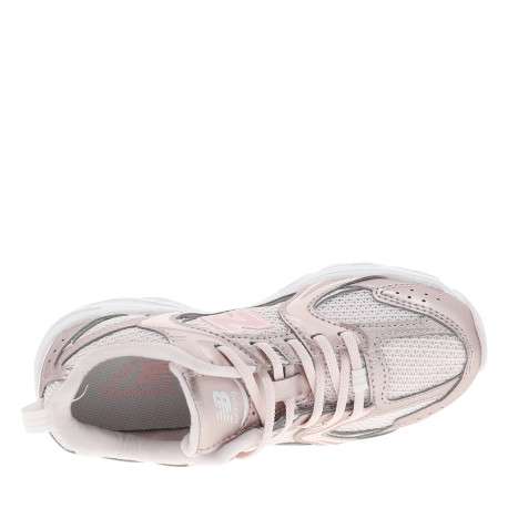 Baskets running 530 roses avec un talon plat et des lacets élastiqués - Image 5