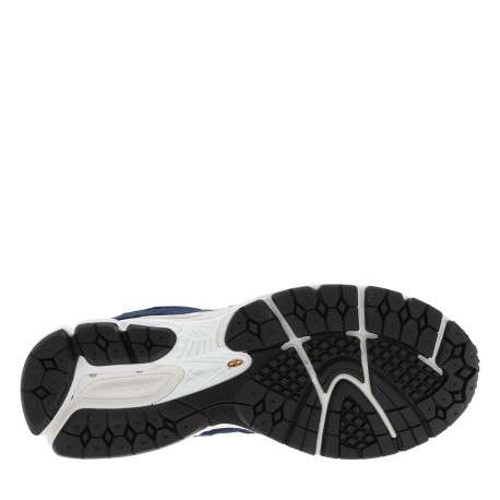 Baskets running 2002 en cuir bleu marine avec un talon plat et des lacets - Image 6