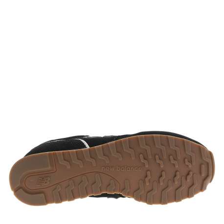 Baskets running 373 en cuir noires avec un talon plat et des lacets - Image 6