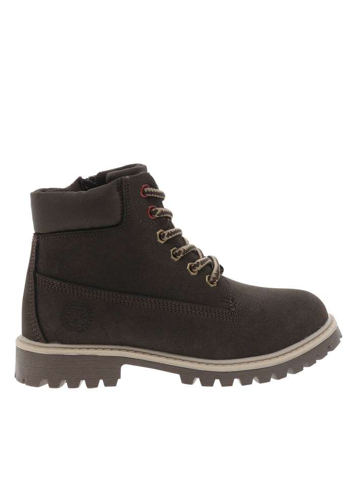 Boots marron à talon...
