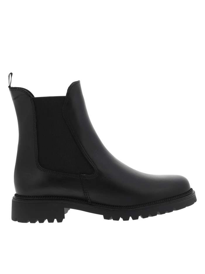 Boots en cuir noires avec...
