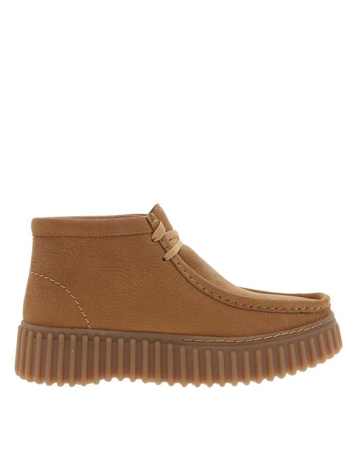 Boots Torhill Moss en cuir...