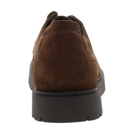 Sneakers Highwood Moc Lace Low Suede en cuir marron à talon plat - Image 4